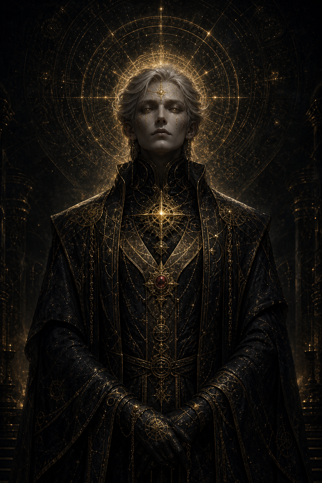 Portrait of The Celestial Witness
